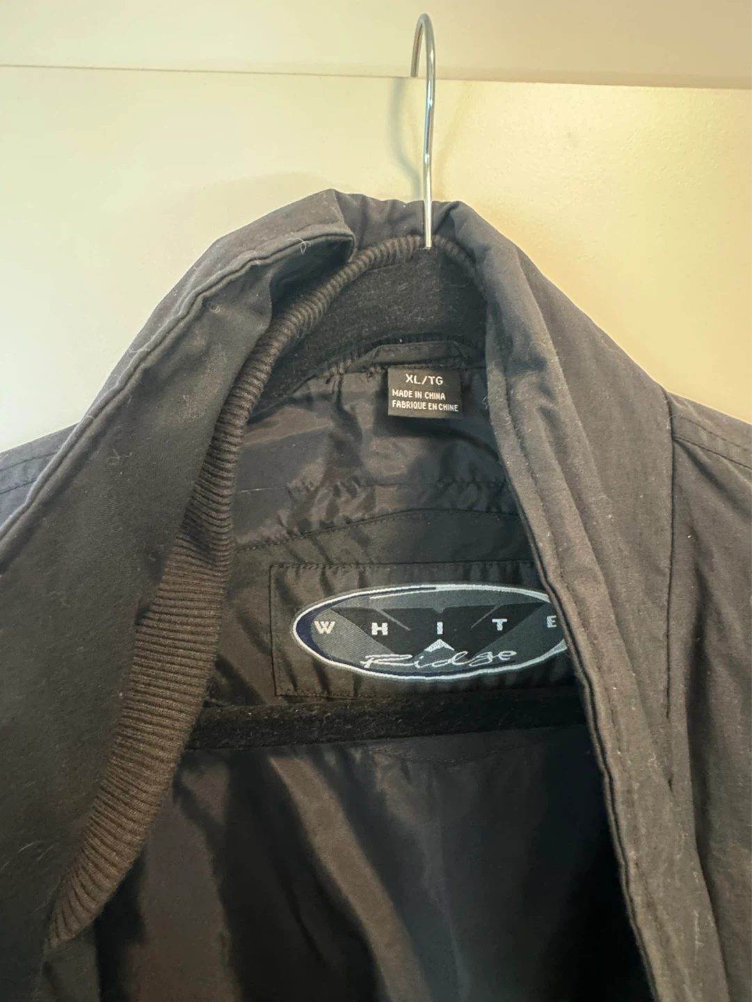 White Ridge XL/TG Black Bomber Jacket - photo 2