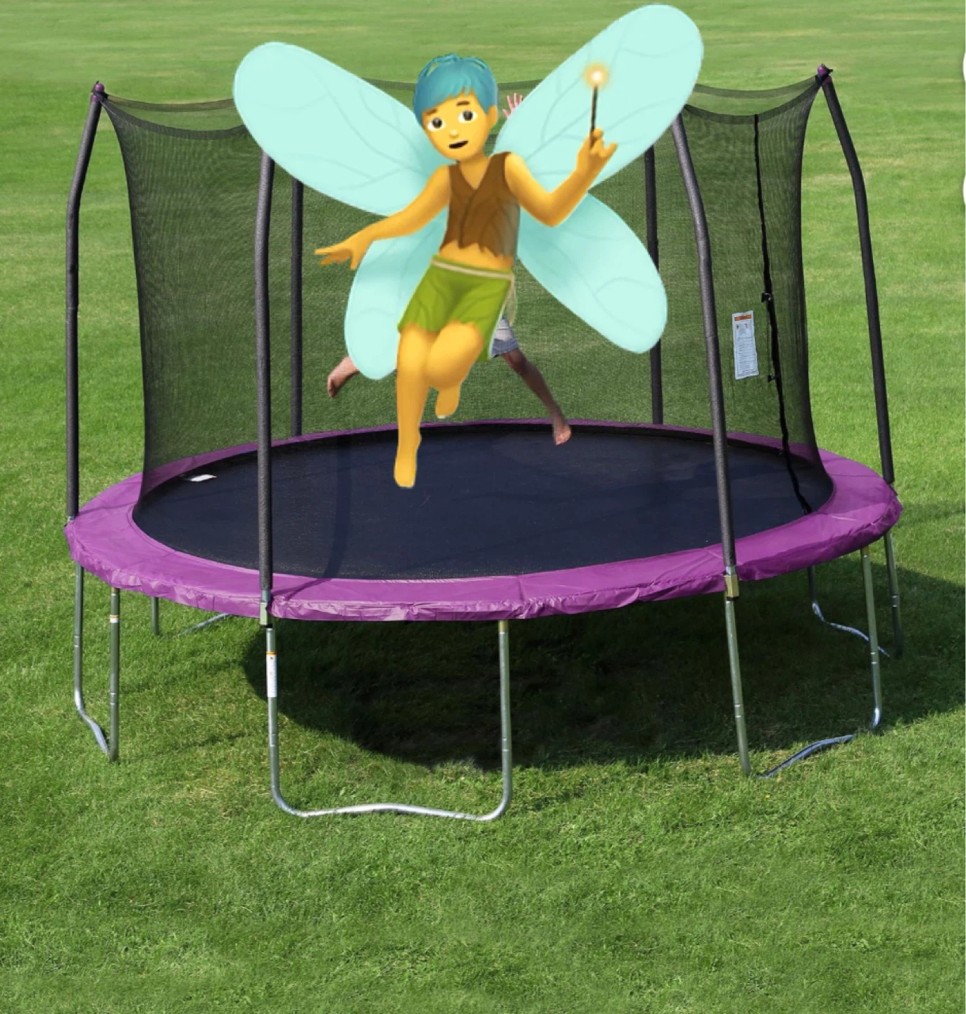 Skywalker Trampolines 12 FT Round Purple Outdoor Trampoline