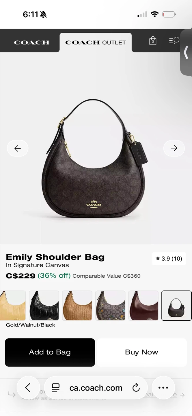 Coach Emily shoulder bag (mini) - photo 4