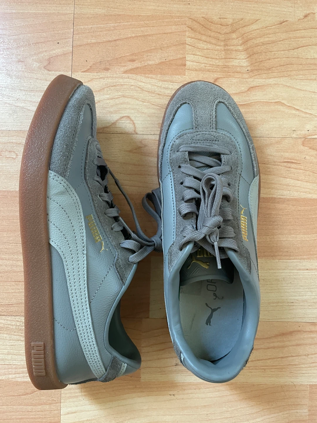 Grey Puma Sneakers