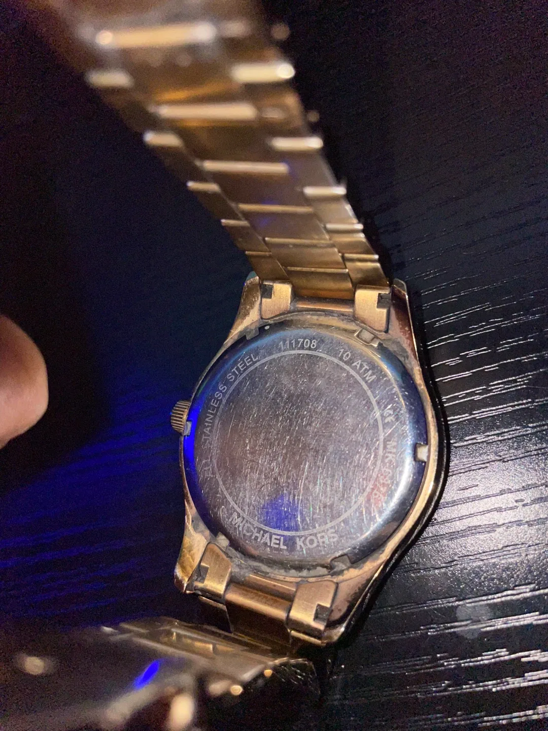 Michael Kors Gold Tone World Map Watch - photo 5