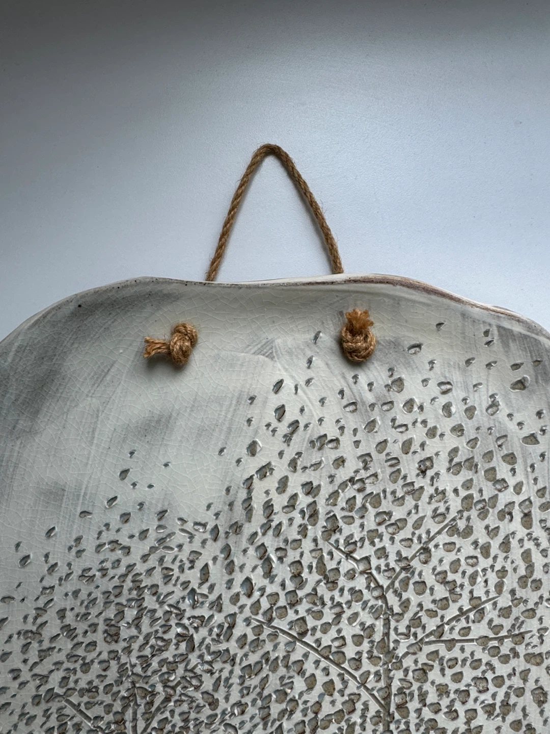 Ceramic Wall Hanging Art with Trees - photo 3