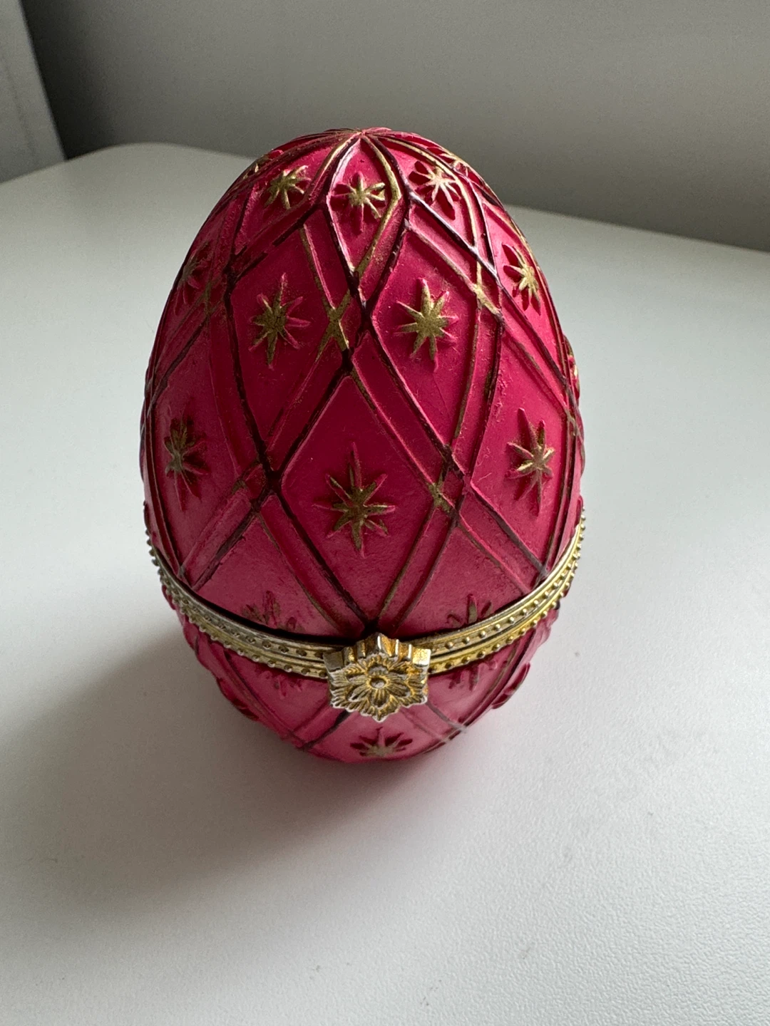 Set of 5 Decorative Egg Trinket Boxes - photo 3
