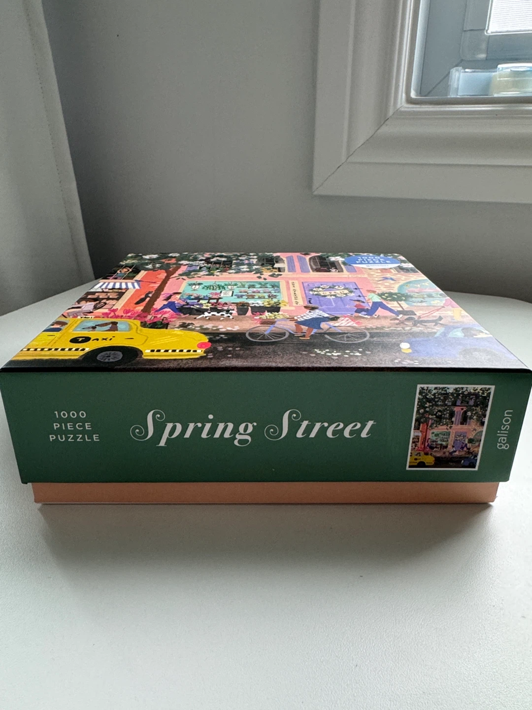 Galison Spring Street 1000 Piece Jigsaw Puzzle - photo 2