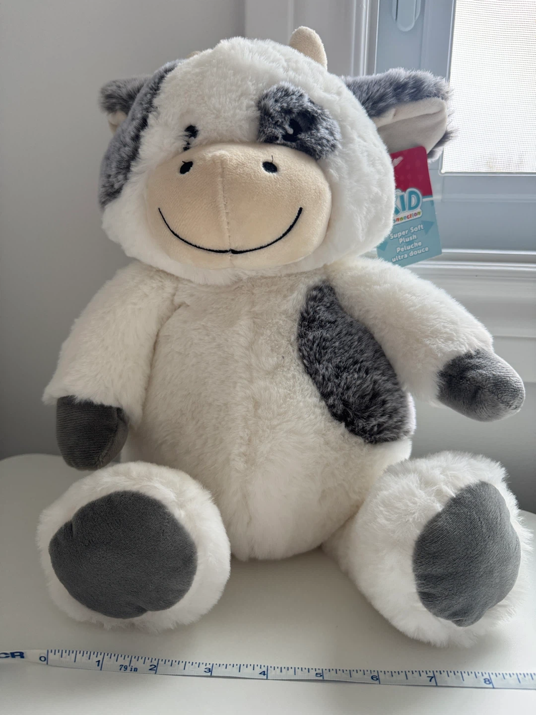 Kid Connection Super Soft Plush Cow Stuffed Animal