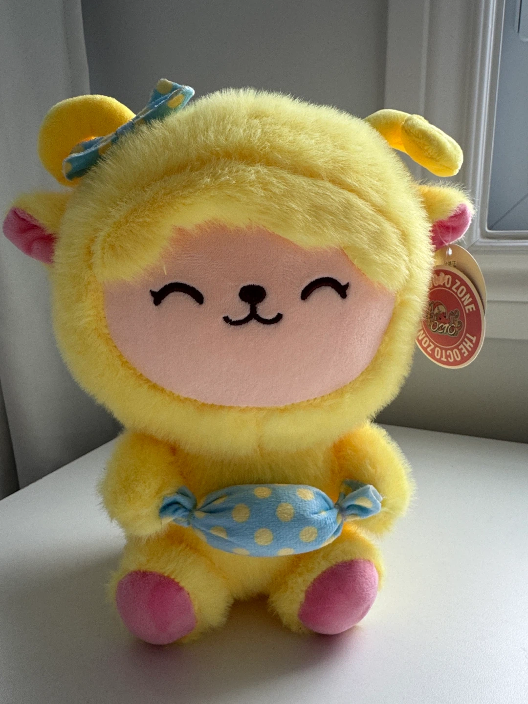 The Octo Zone Yellow Plush Toy