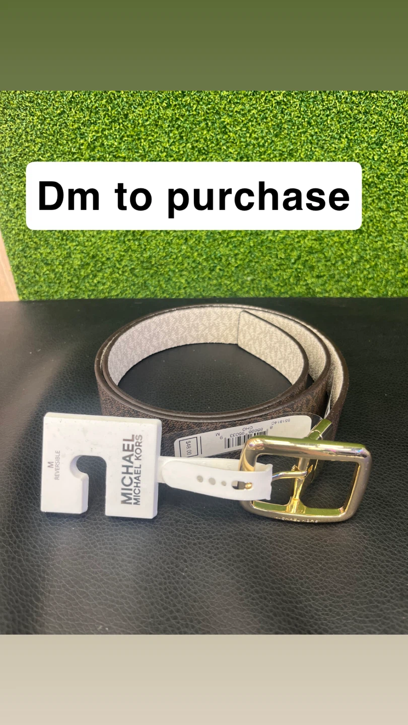 Michael Kors Reversible Belt - Size M