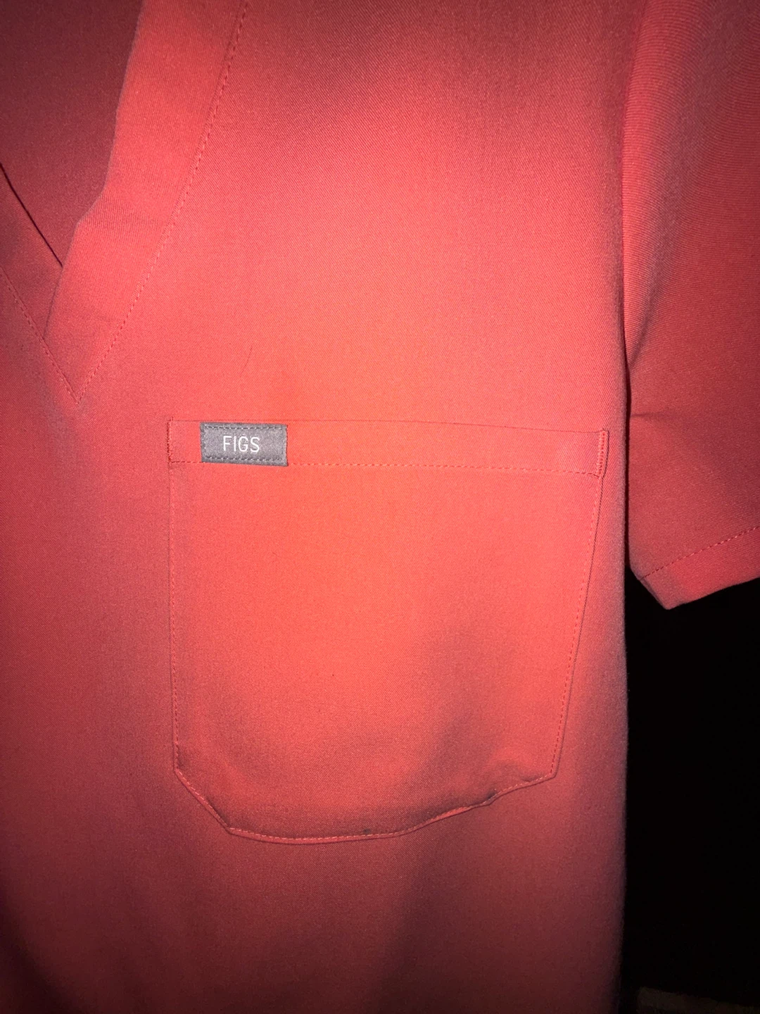 FIGS Technical Collection Scrub Set- Coral - XS - photo 2