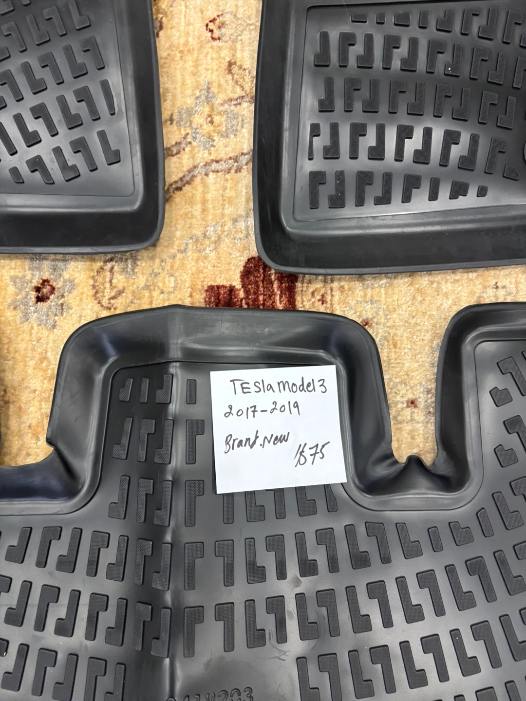 Tesla Model 3 Floor Mats 2017-2019 - photo 2