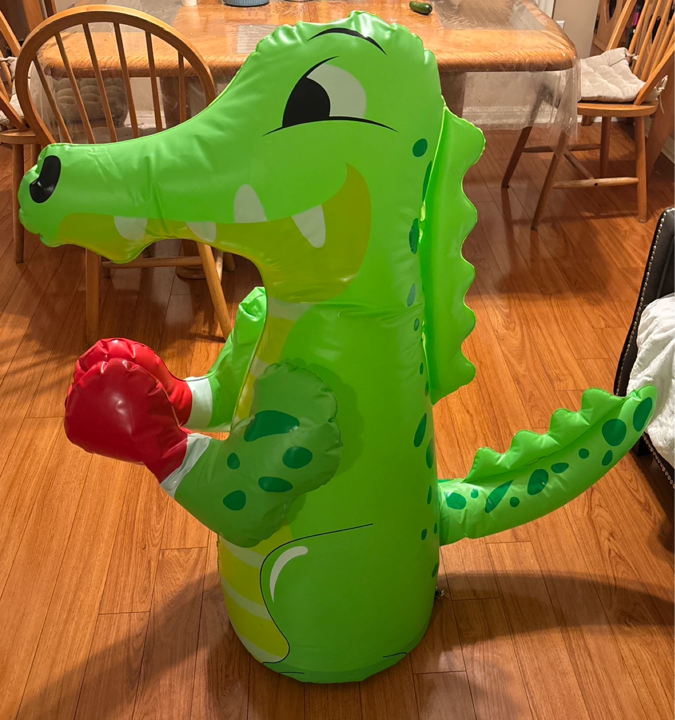 Inflatable Boxing Alligator Punching Bag (4 feet)