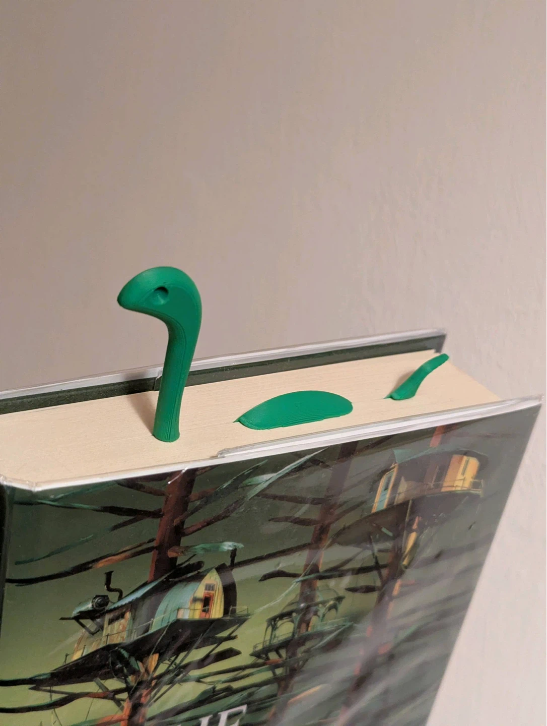 Made by order Green Loch Ness Monster Bookmarks