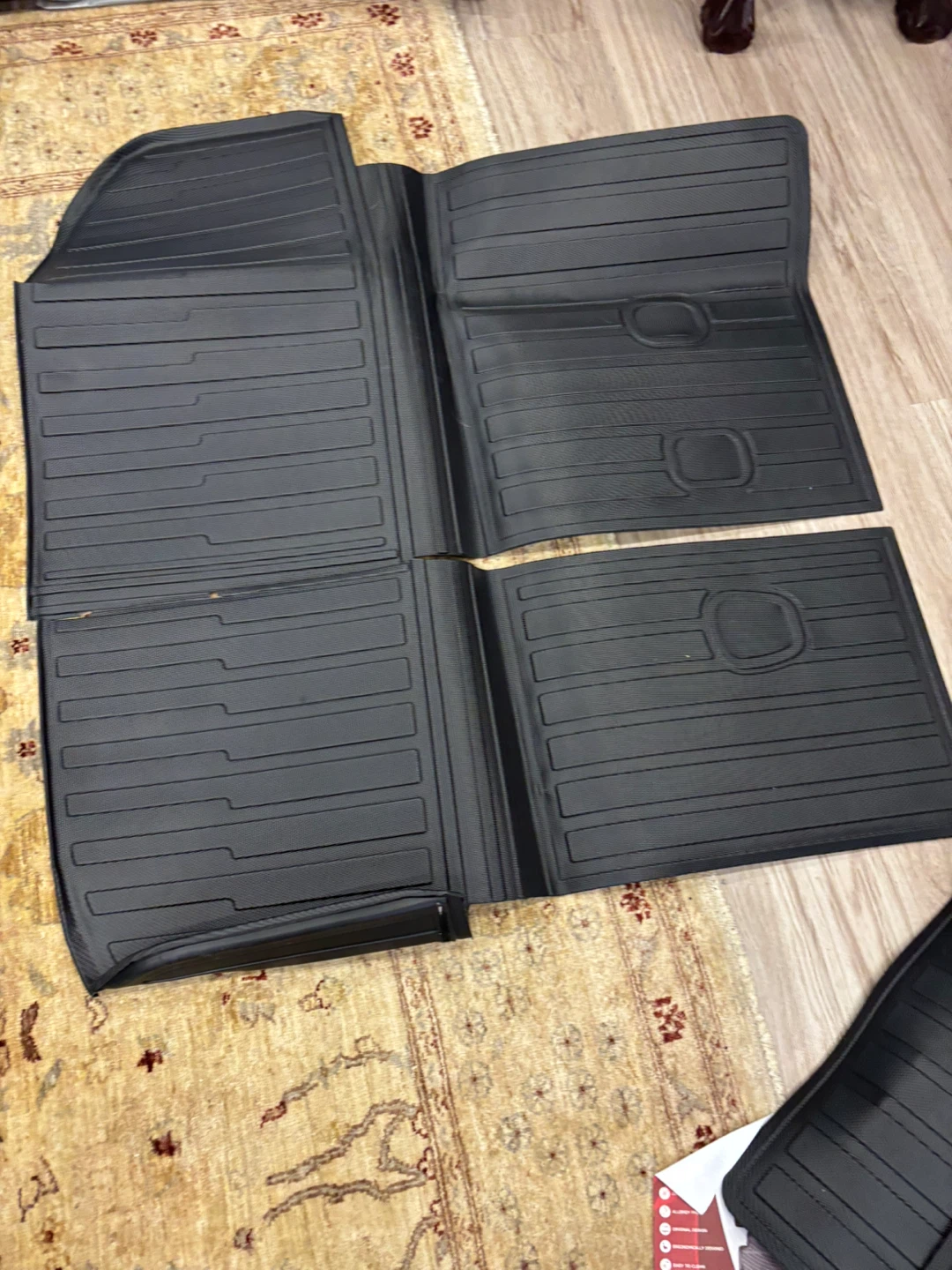 Tesla Model Y 2020–2024 Floor Mats (3-Piece Set) – Brand New