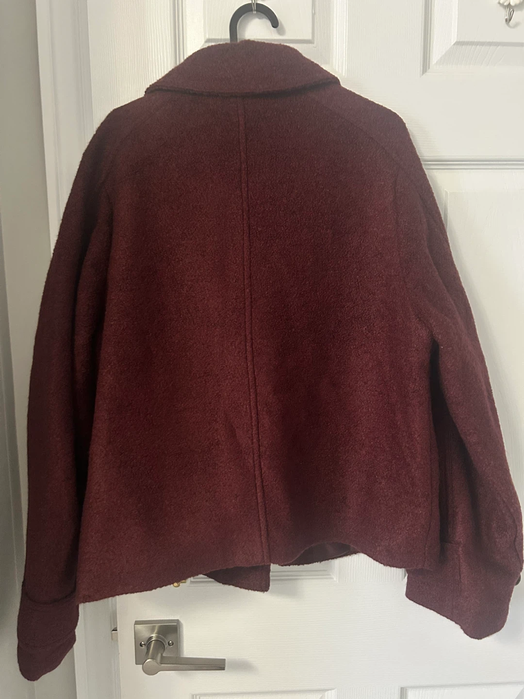 Dynamite Boiled Wool Jacket - Tuscan Ruby - P/M-S/M - photo 3