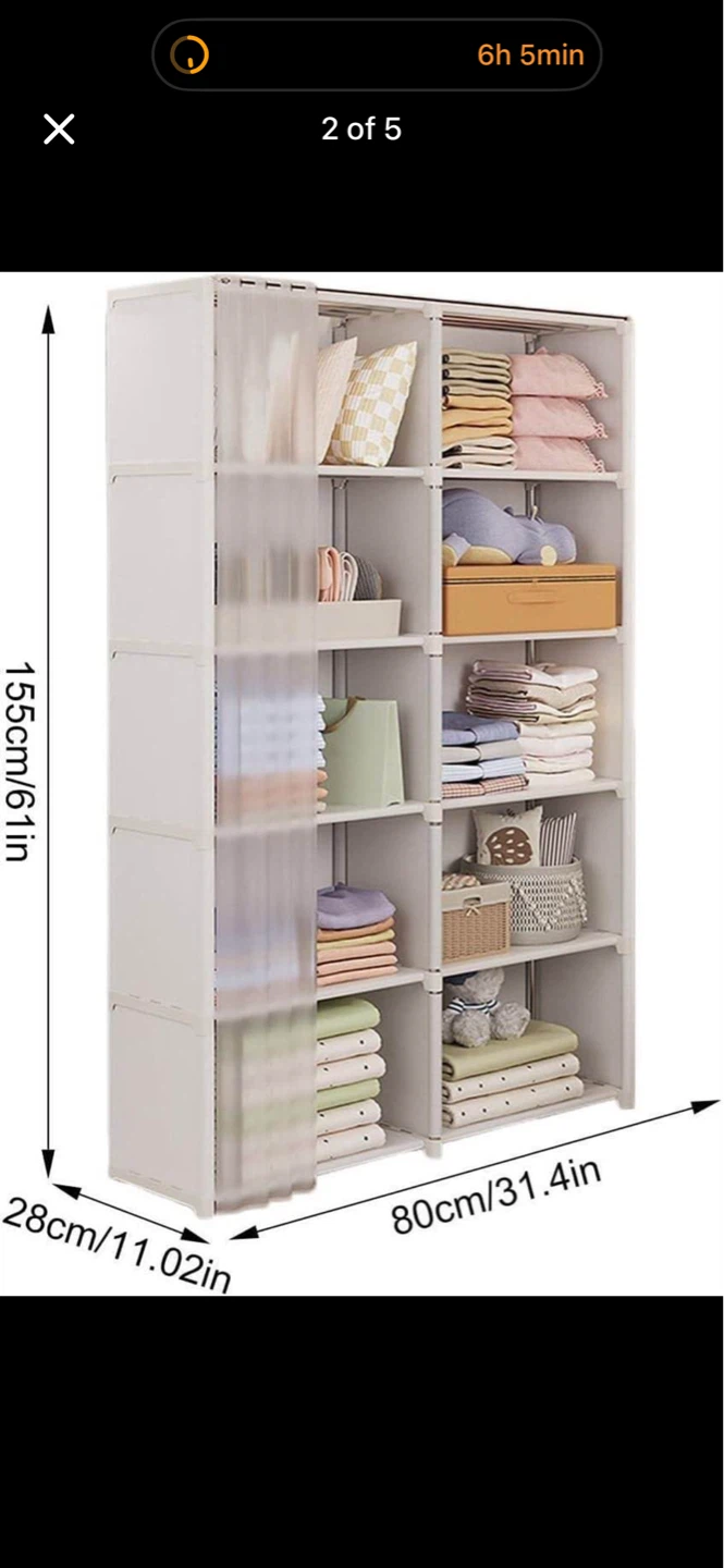 Brand new White Cube Storage Organizer Shelf Unit - photo 2