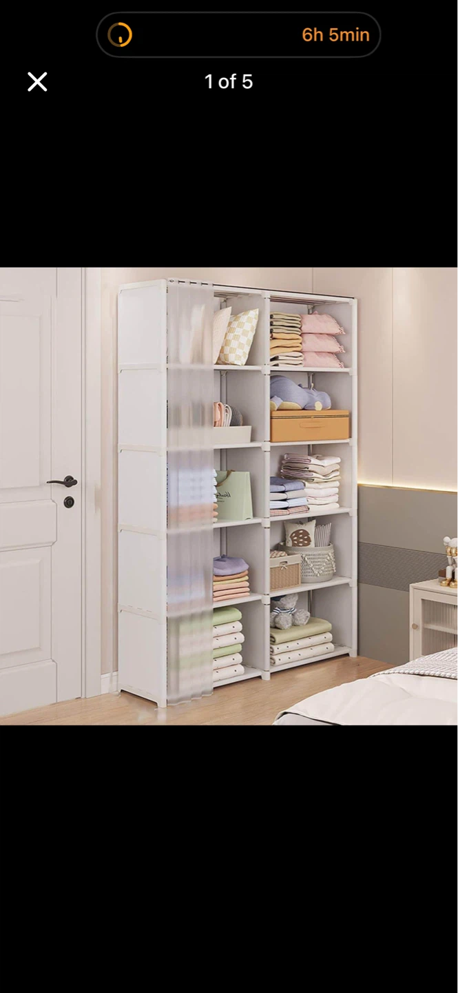 Brand new White Cube Storage Organizer Shelf Unit
