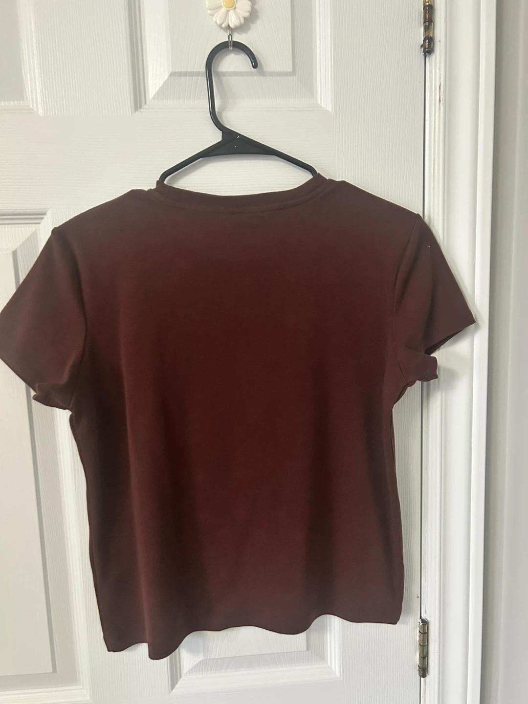 RW&CO Women's Short Sleeve T-Shirt - Burgundy - photo 2