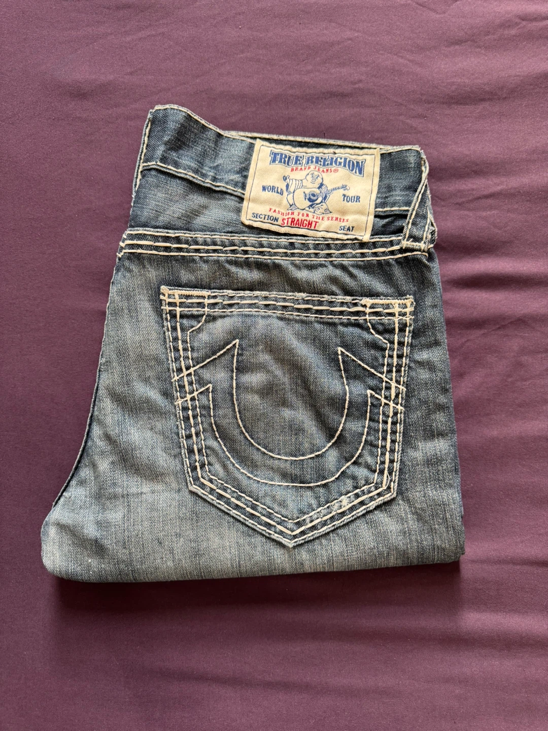 True Religion Jeans MB3 Super T Ricky Relaxed Straight Fit