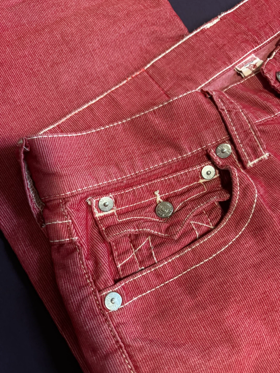 True Religion Jeans Corduroy Ricky Relaxed Straight Fit - photo 2