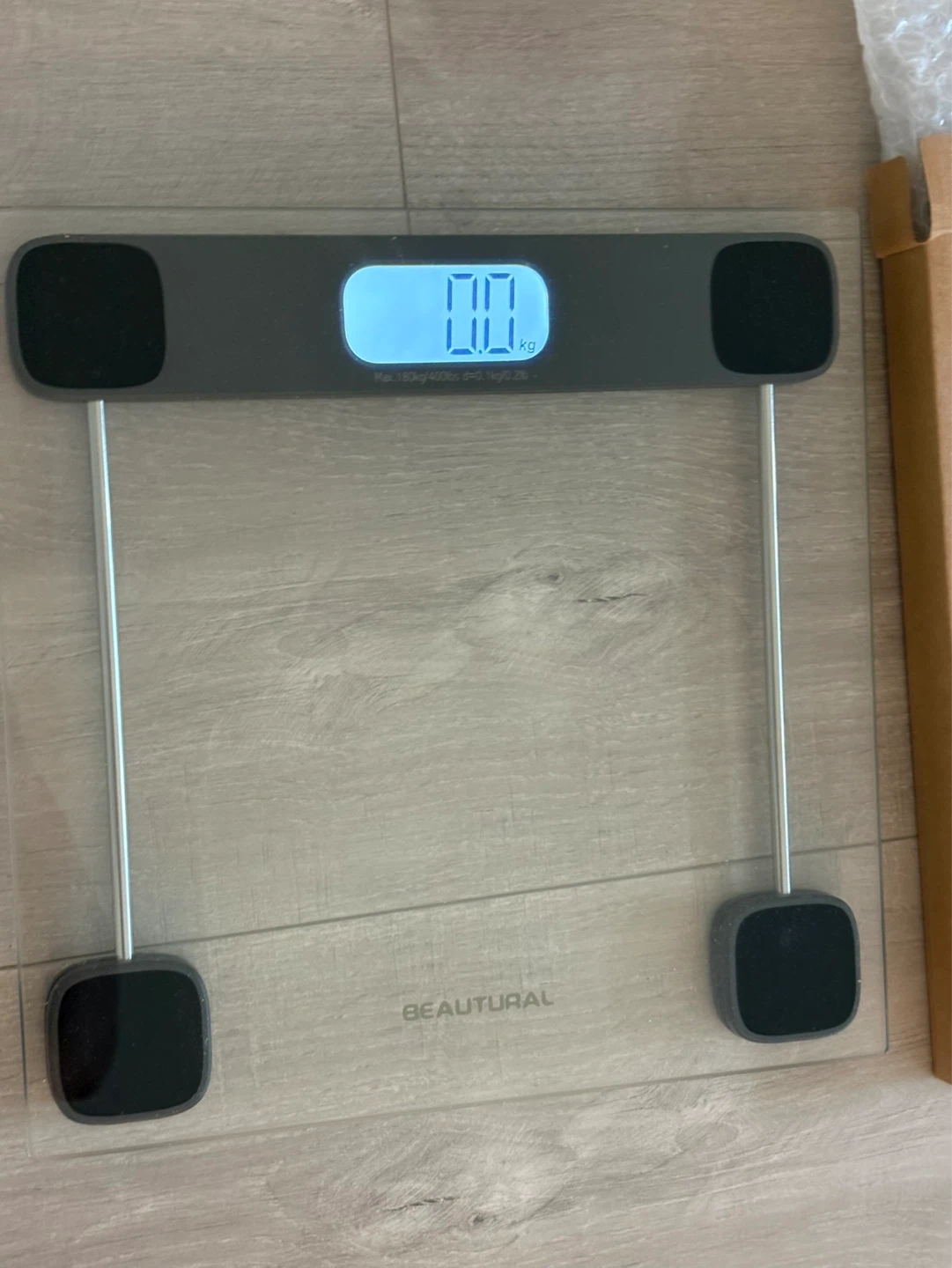 Modern glass Digital Bathroom Scale body weight