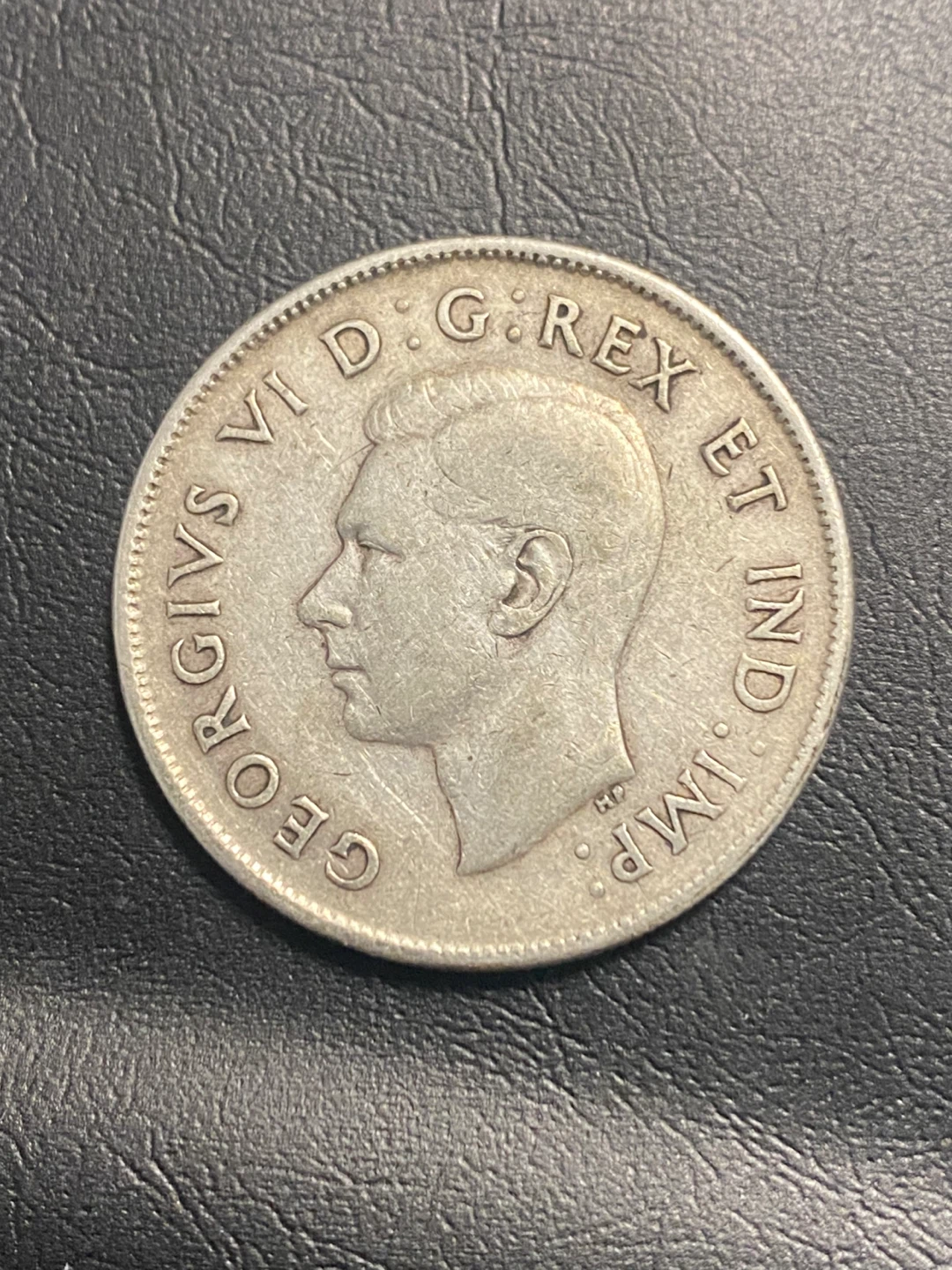 1943 Canada 50 Cent 80% Silver - photo 2