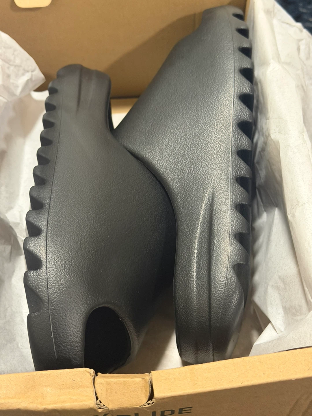 Adidas Yeezy Slide Onyx HQ6448 Size 9 - photo 5