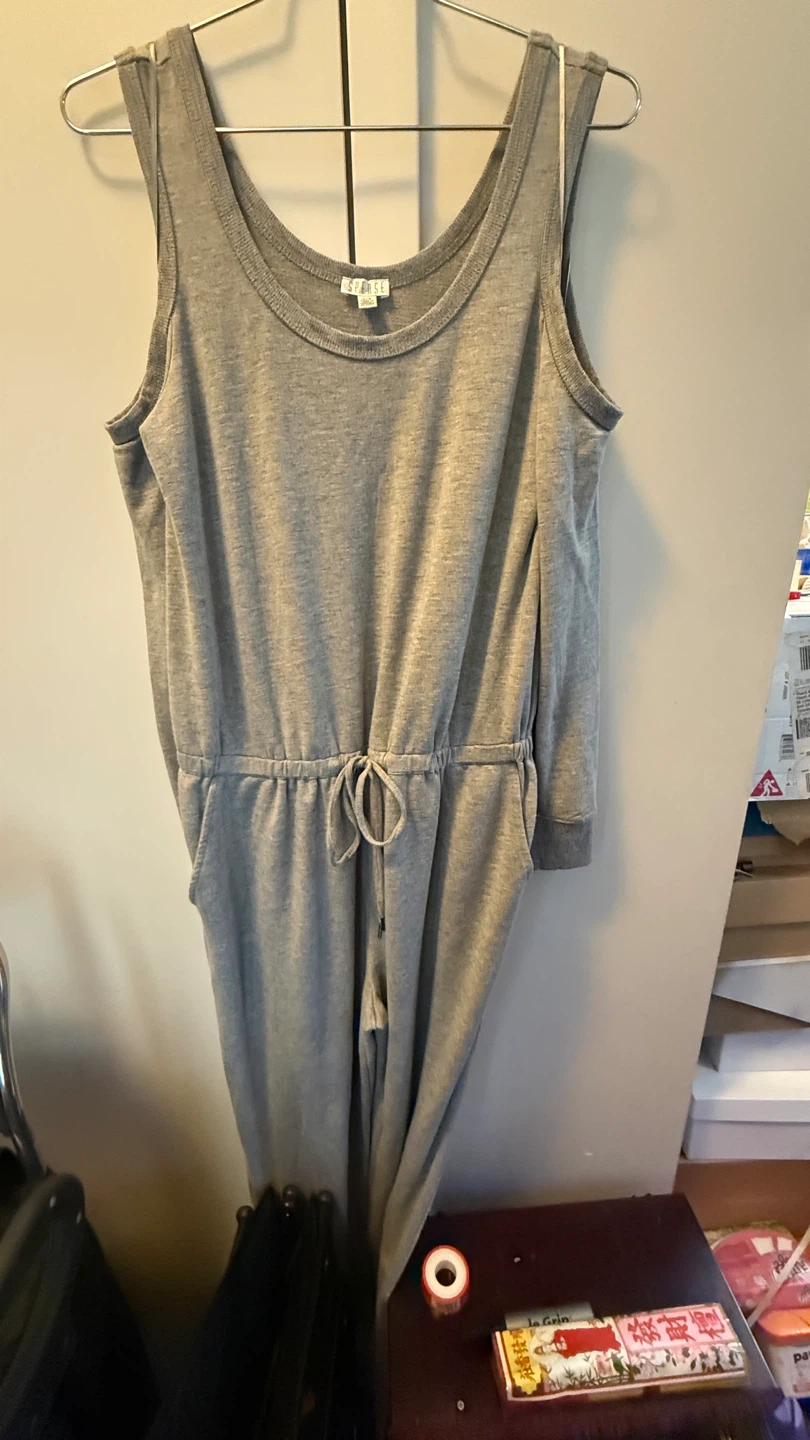 Grey Cold Shoulder Jumpsuit - photo 2