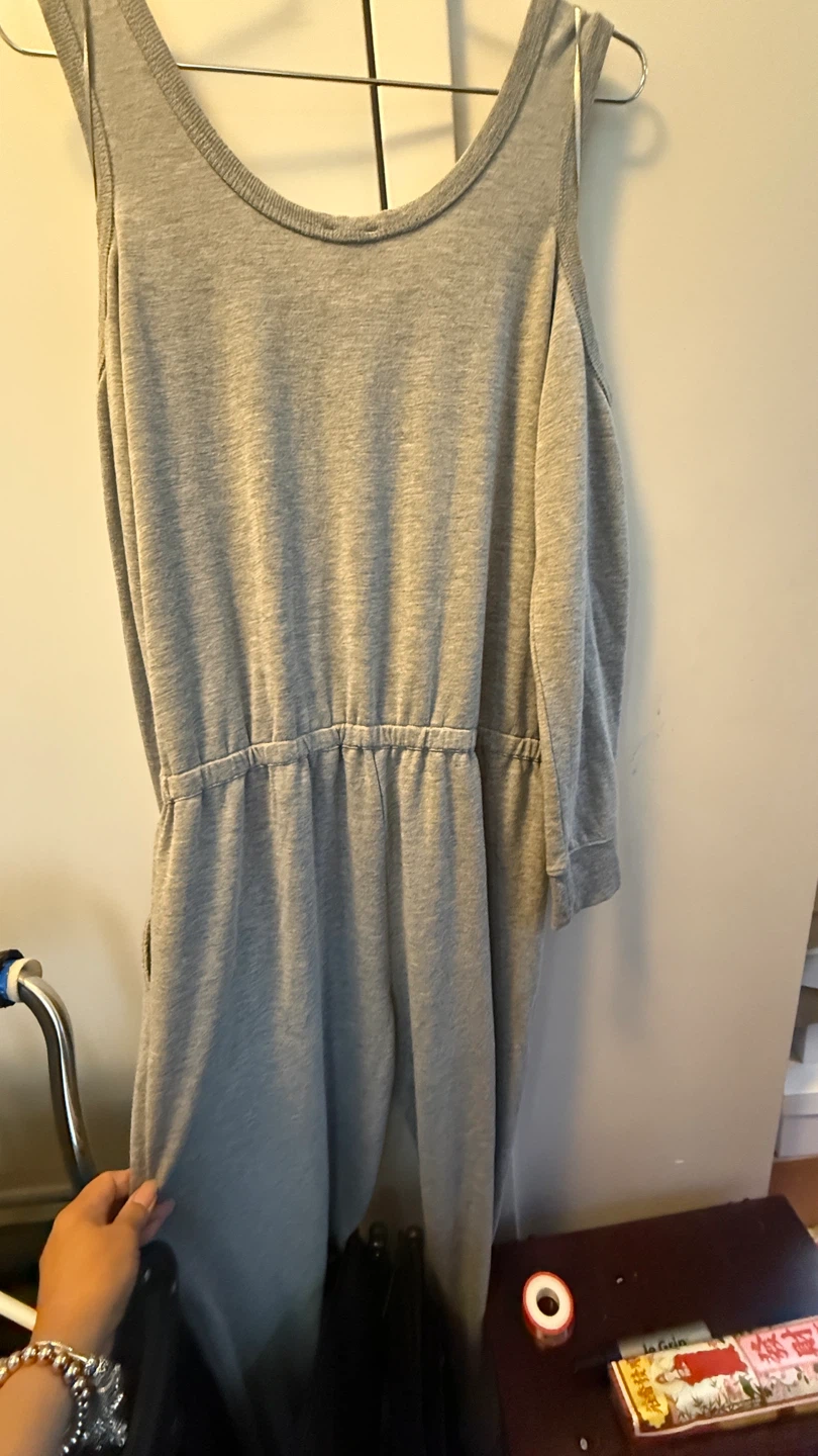 Grey Cold Shoulder Jumpsuit - photo 5