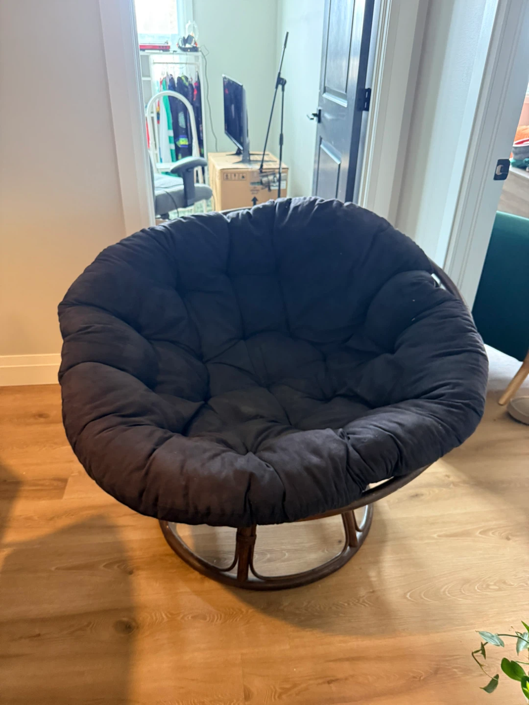 Black Papasan Chair - photo 2