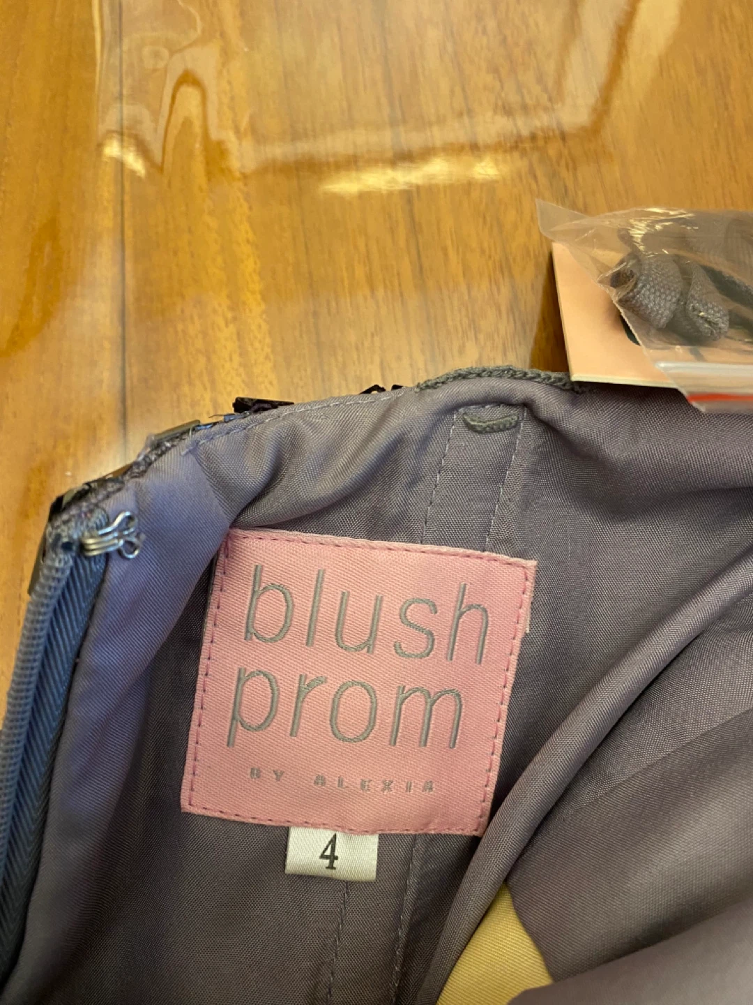 Blush Prom Designer Sequin Strapless Dress Size 4 - photo 4