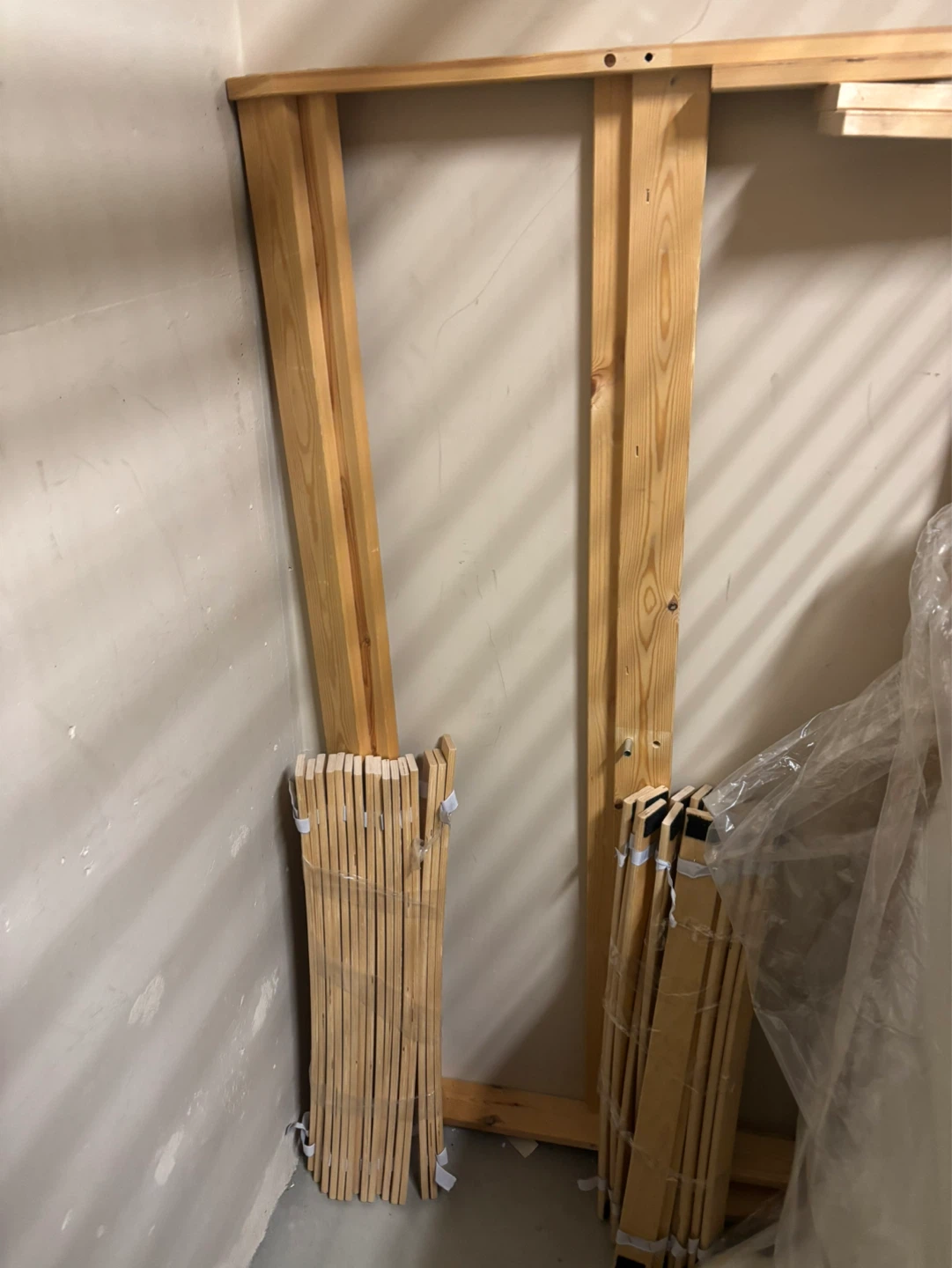 Wooden Bed Frame, Mattress & Mattress Topper - photo 4