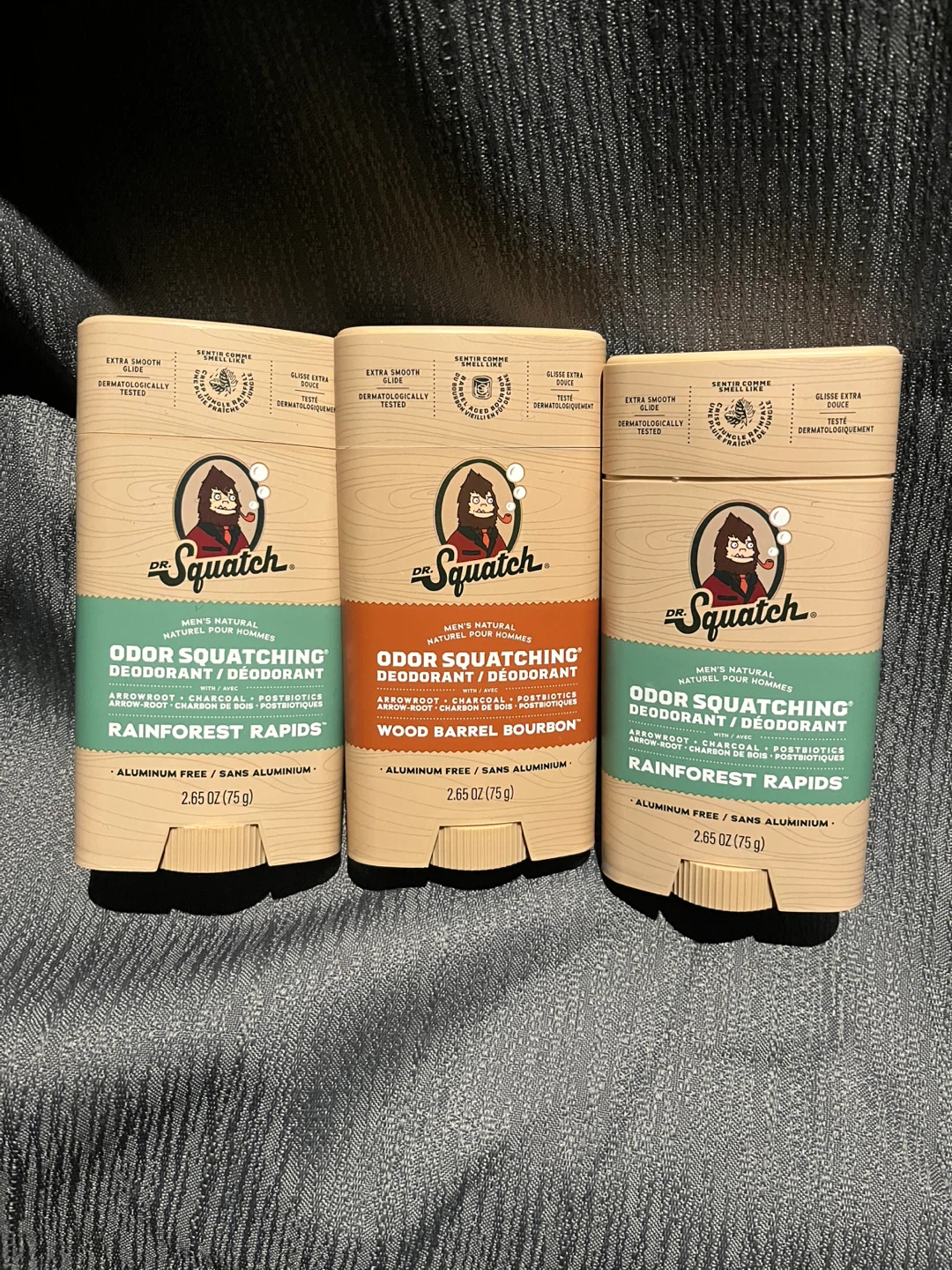 Dr. Squatch Men's  Odor Squatching Deodorant - 2.65 oz (3 Pack)