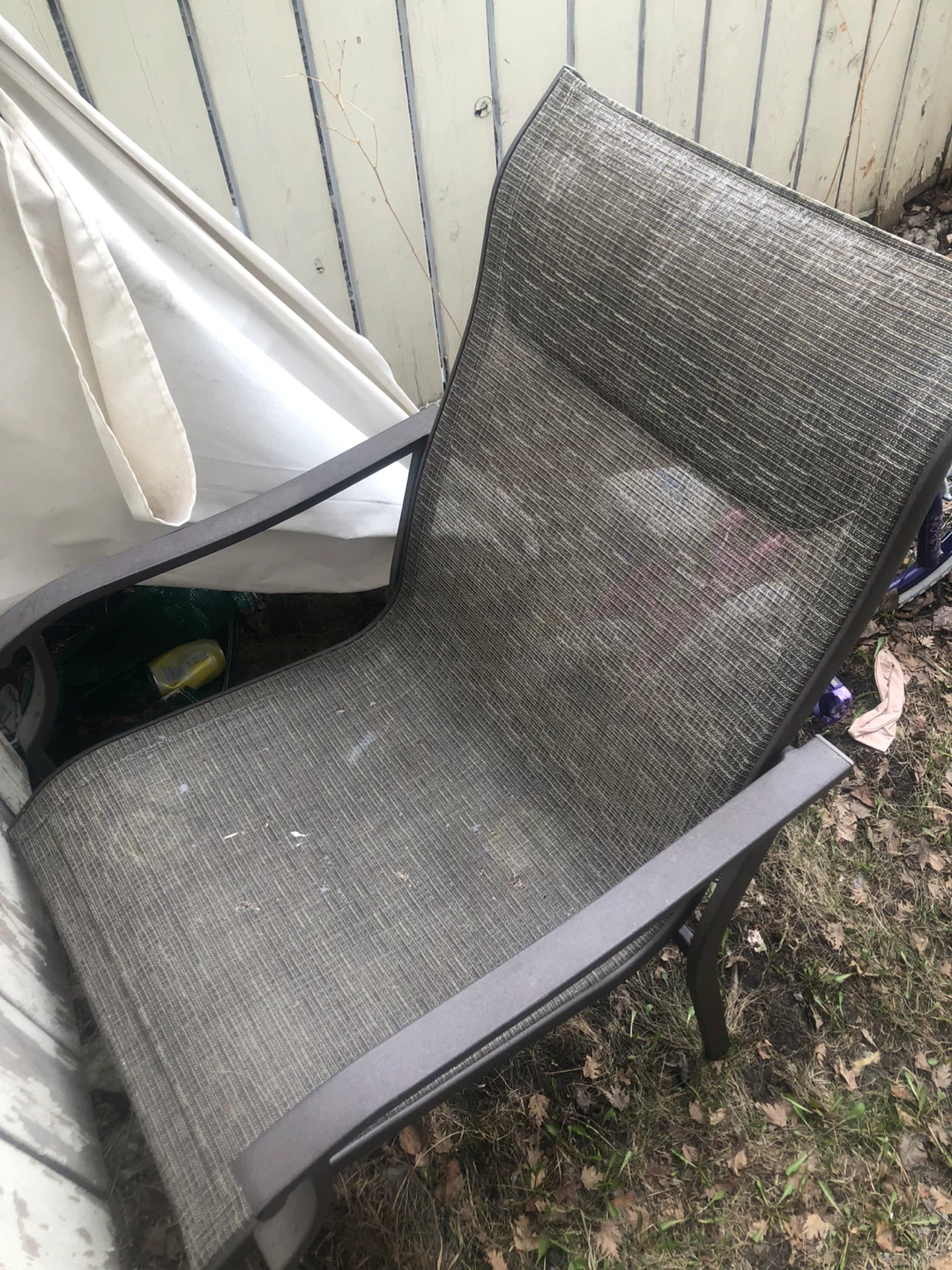 Glass Top Patio Dining Set with 6 Chairs - photo 5