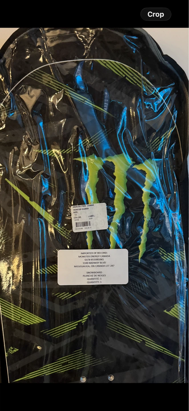 Brand New GNU Monster Energy Snowboard 153cm - photo 5