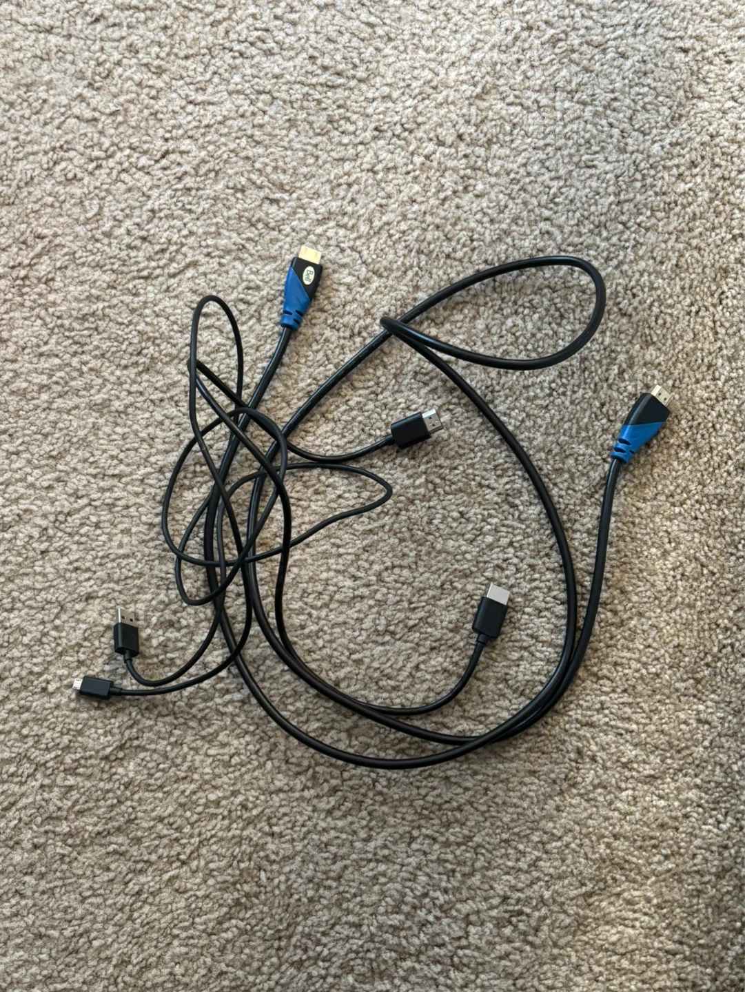 HDMI and USB Cables