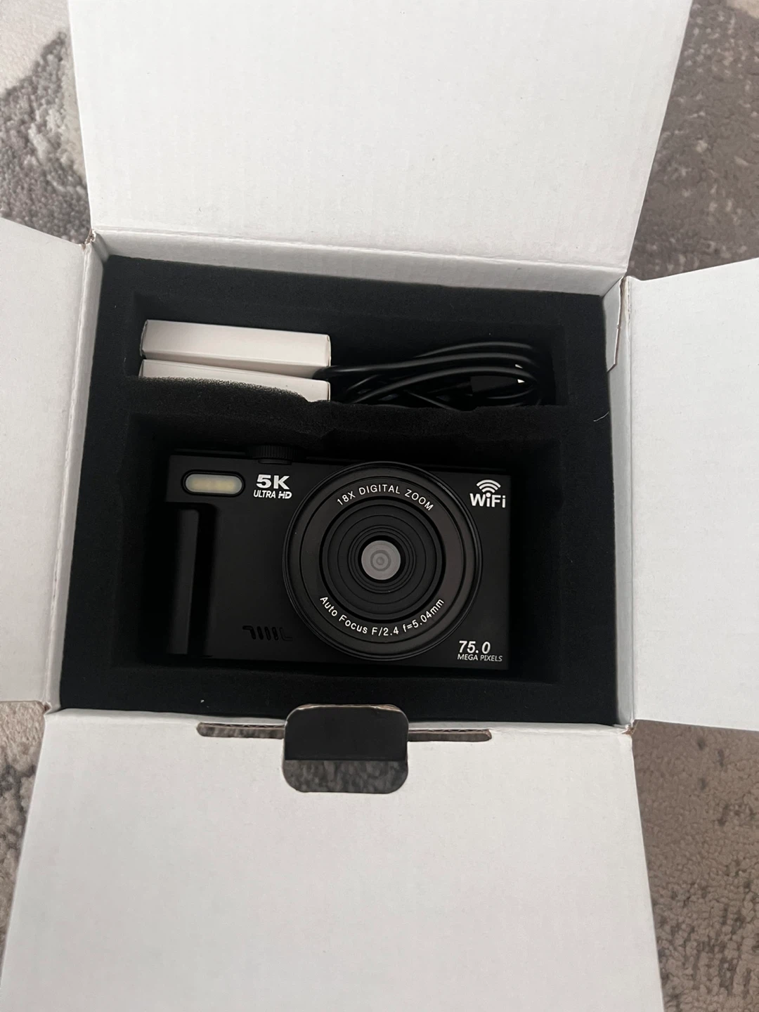 5K Ultra HD Digital Camera with 18X Digital Zoom - photo 4