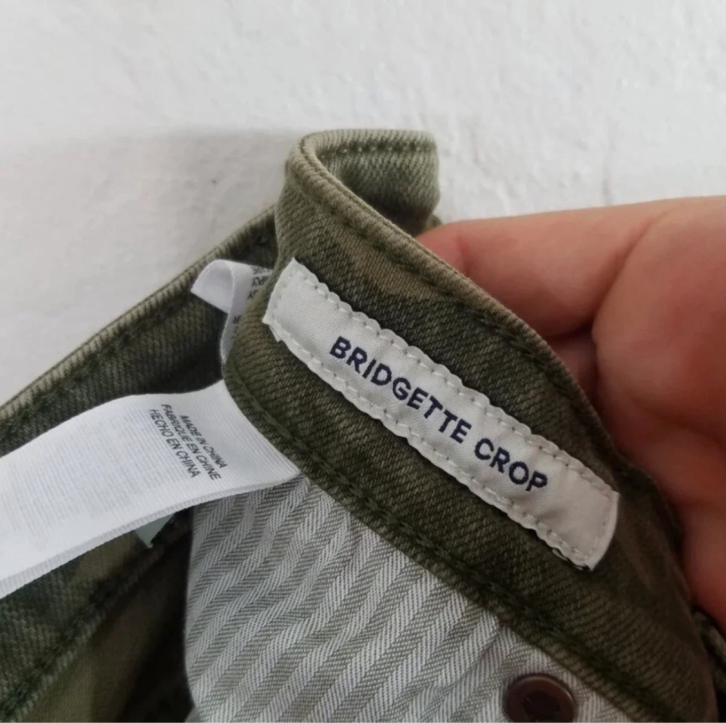 Lucky Brand Bridgette Crop Camo Jeans Size 2 - photo 5