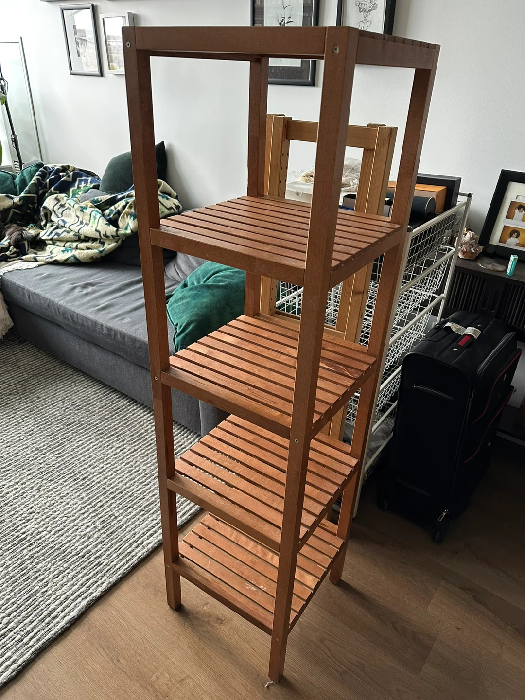 IKEA Molger Birch Shelf Unit - photo 3