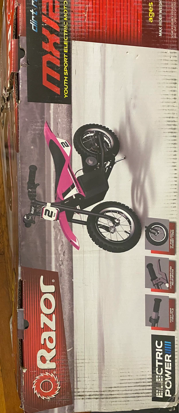 Razor MX125 Youth Sport Electric Motocross Bike