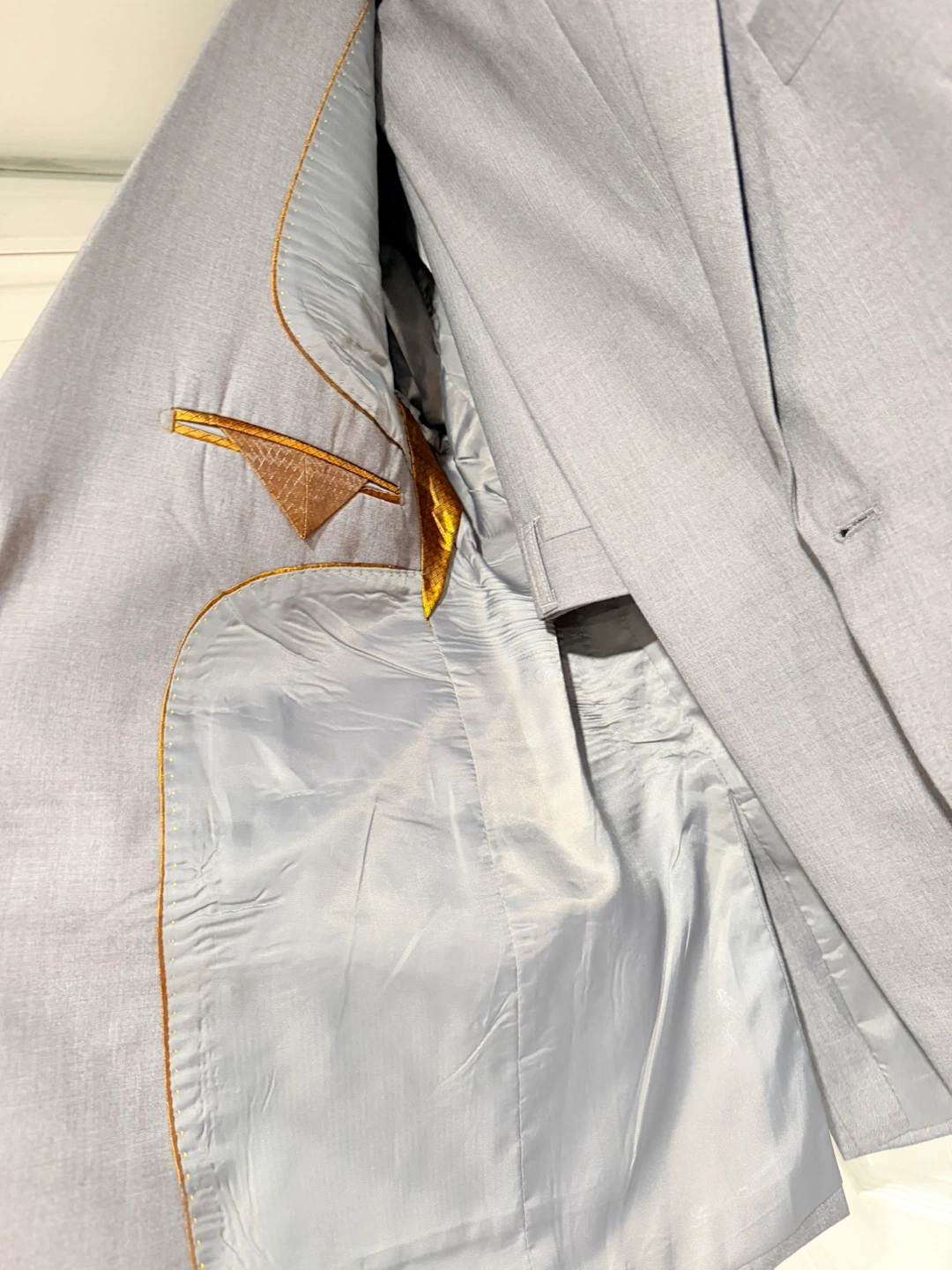 Diner's Men's Grey Suit Size 34 - photo 4