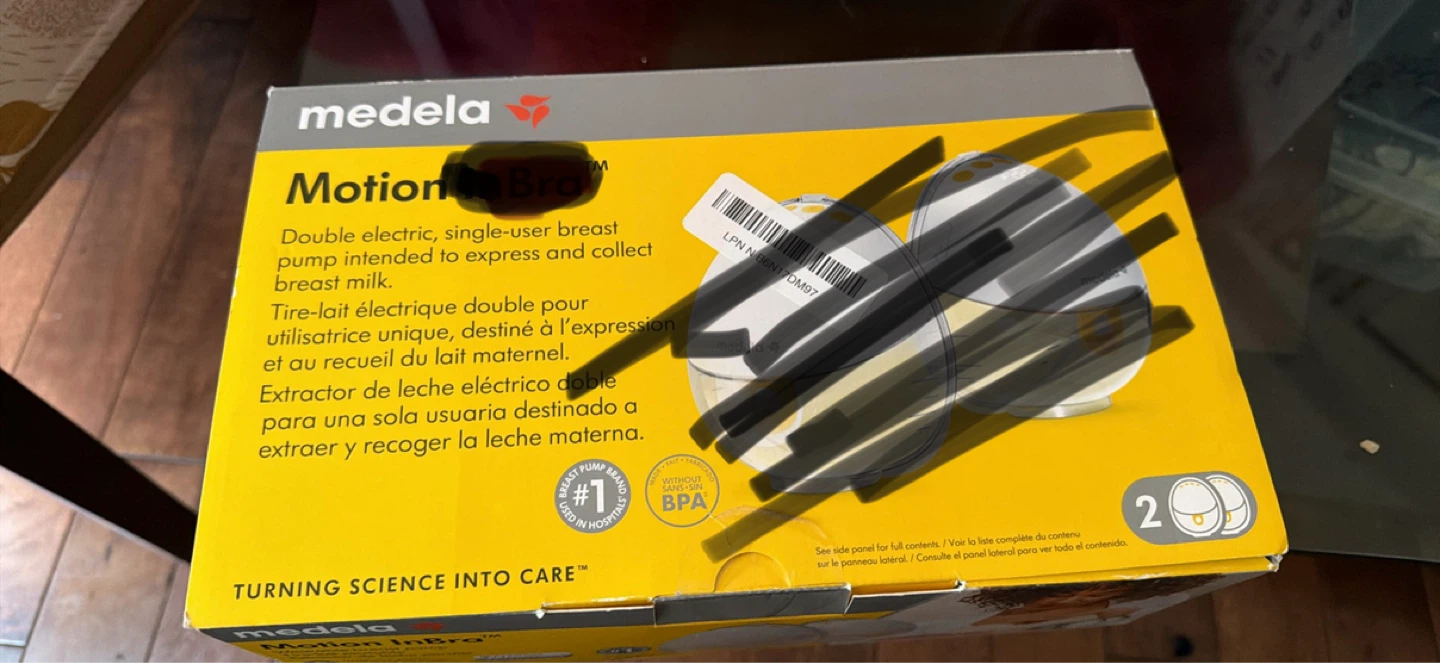 Medela Motion InBra Wearable Breast Pump