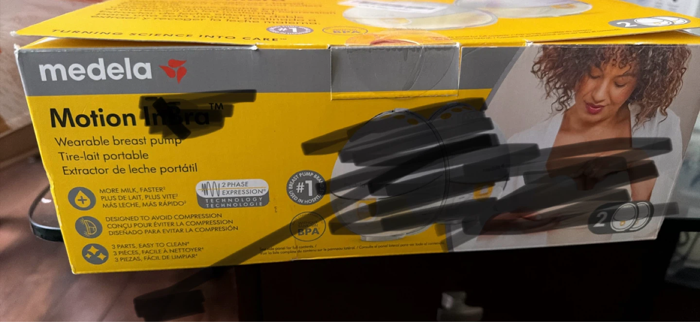 Medela Motion InBra Wearable Breast Pump - photo 2