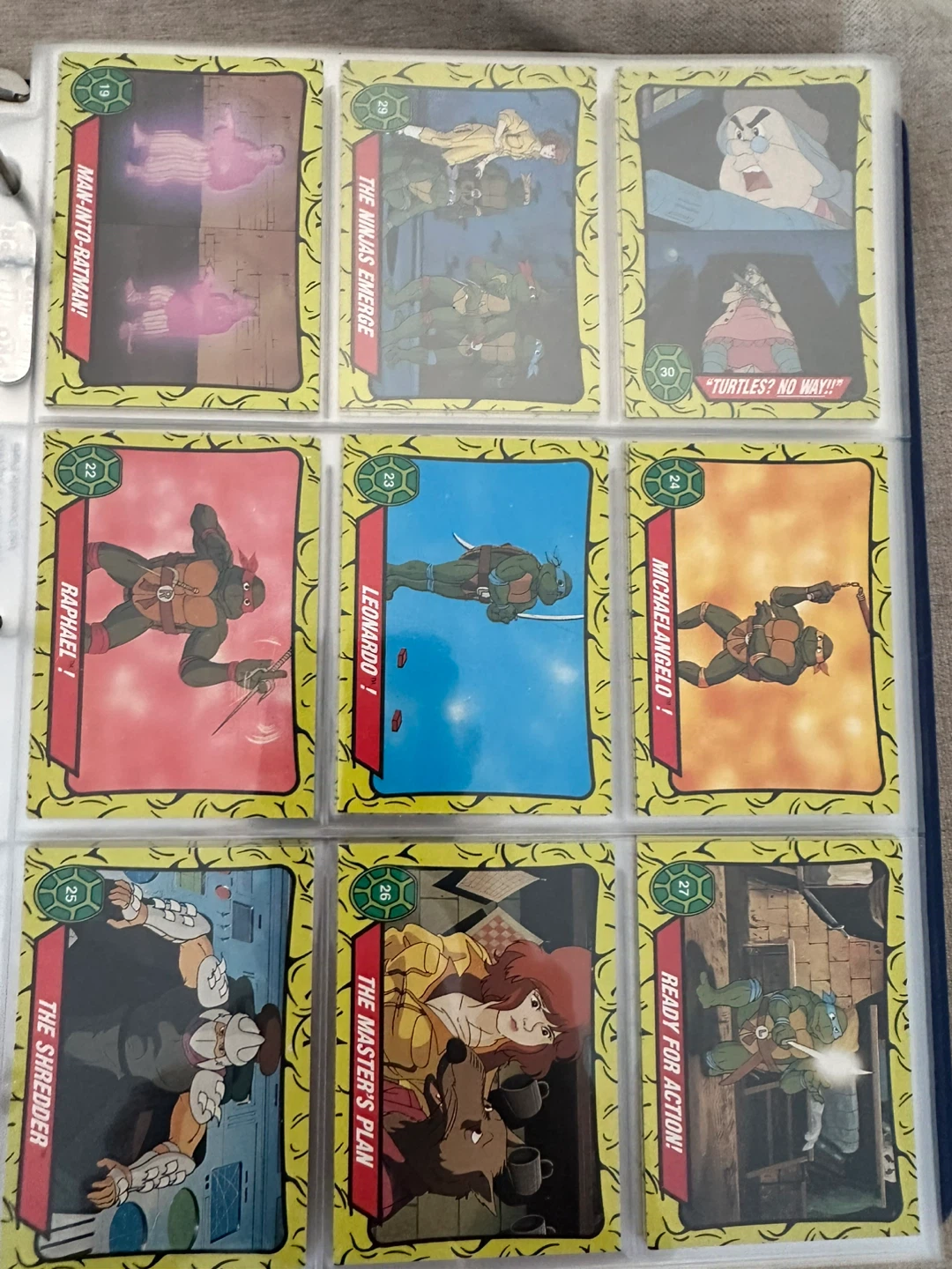 1989 Topps Teenage Mutant Ninja Turtles Trading Cards - photo 3