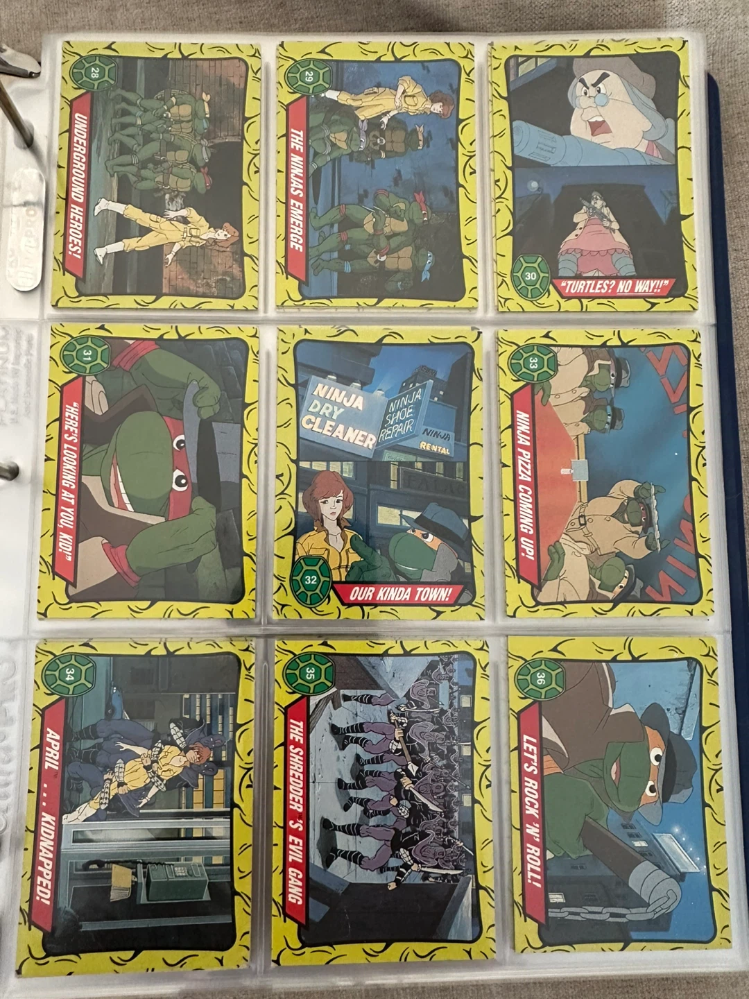 1989 Topps Teenage Mutant Ninja Turtles Trading Cards - photo 4