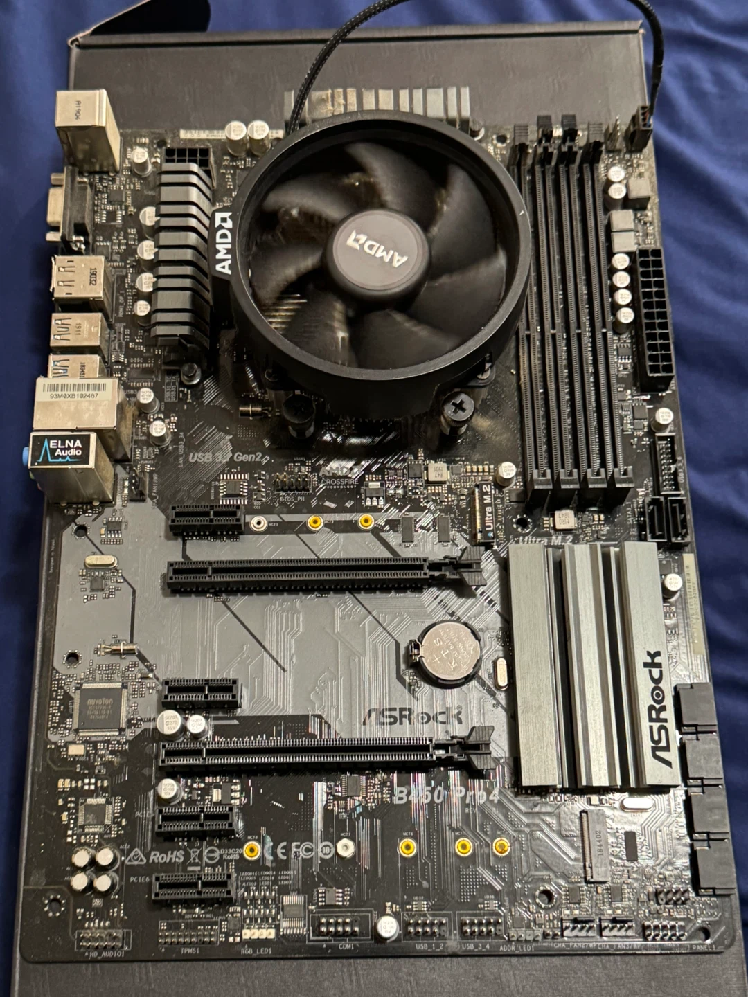 Gaming PC Parts Ryzen 5 CPU & ASROCK Motherboard