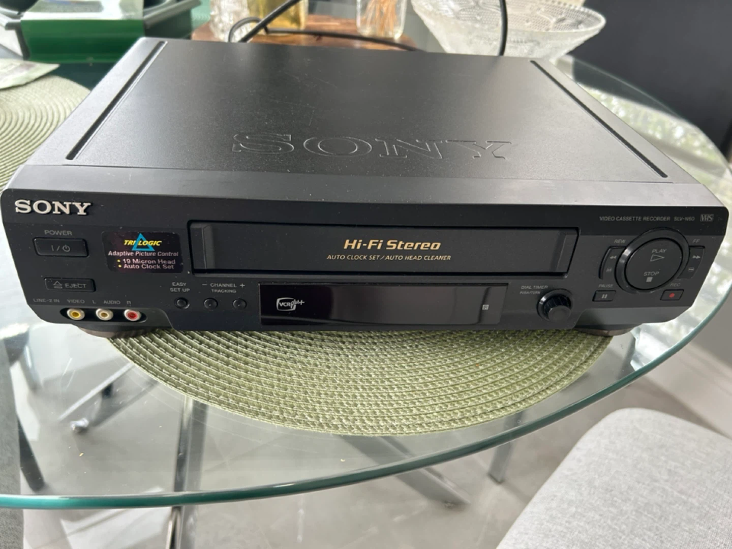 Sony Hi-Fi Stereo VHS VCR SLV-XG50 with Remote