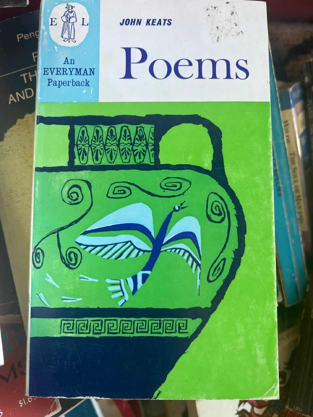 John Keats Poems An Everyman Paperback
