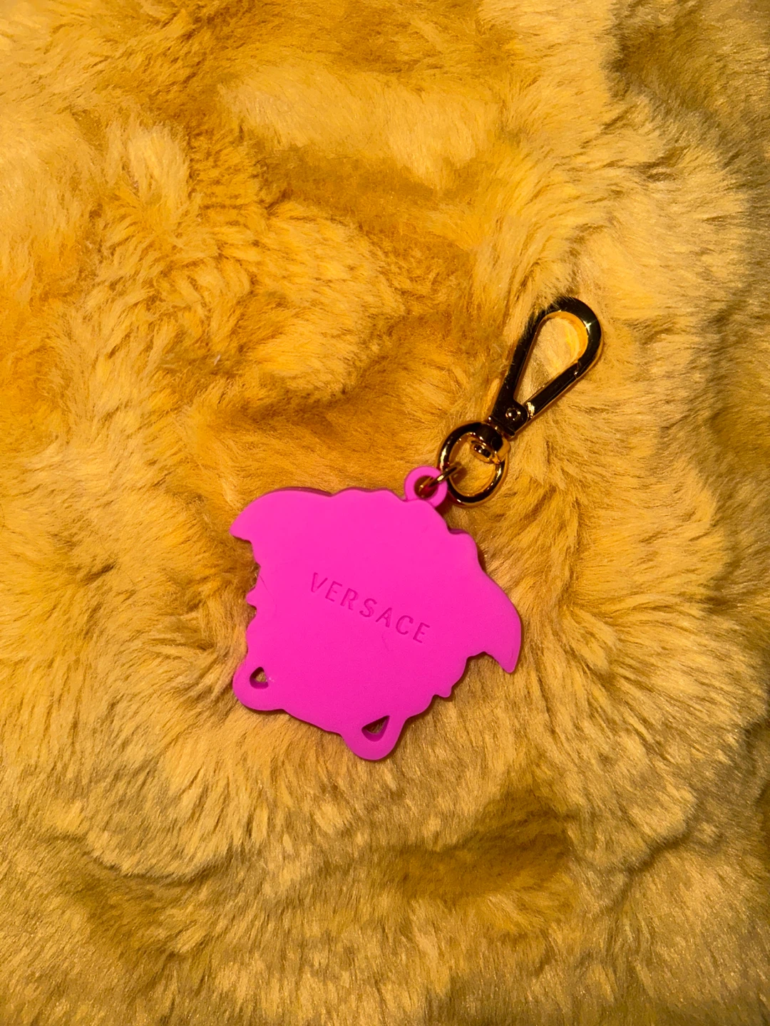 Versace Medusa Head Keychain - Pink - photo 2