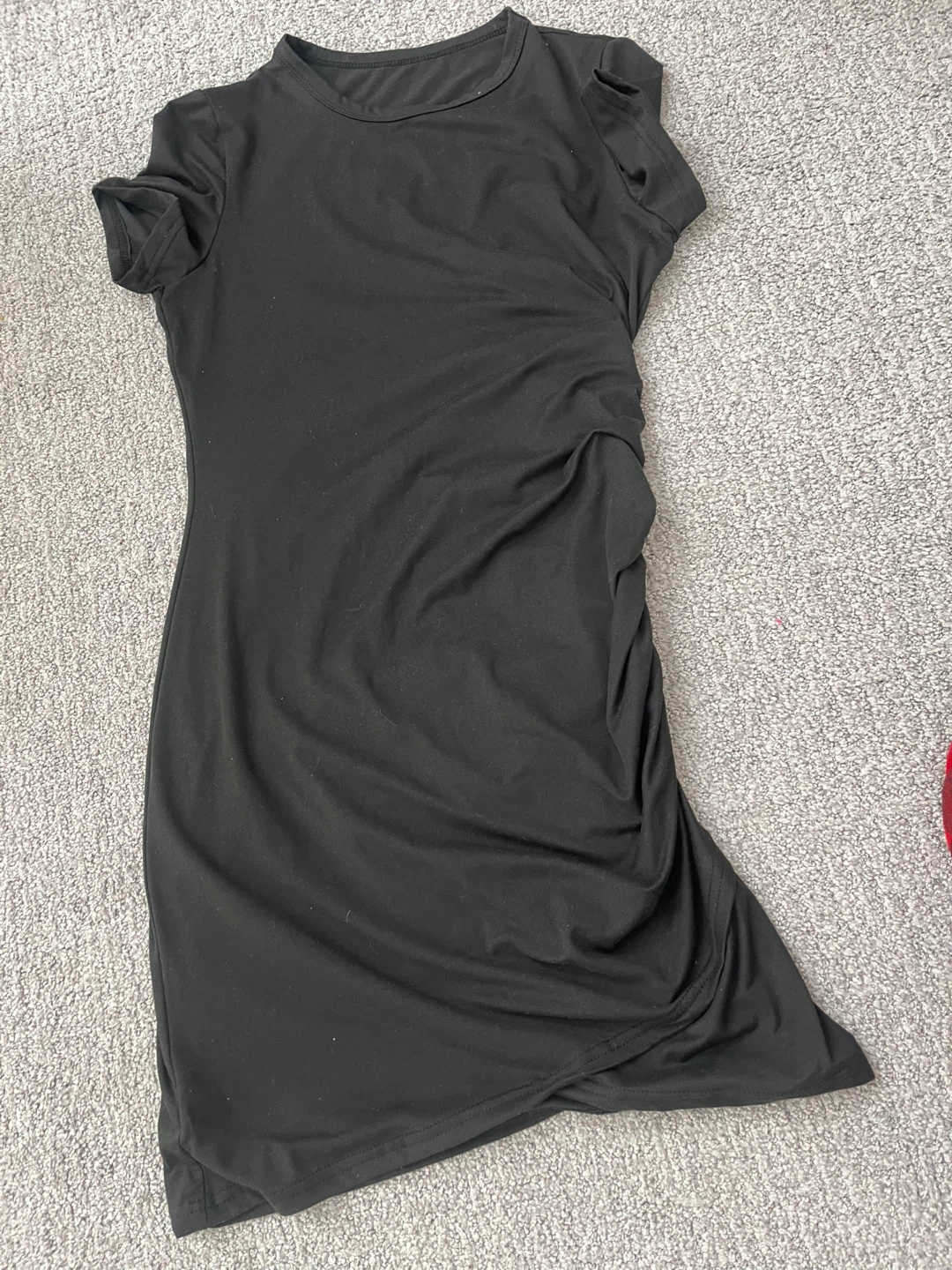 Black tight dress