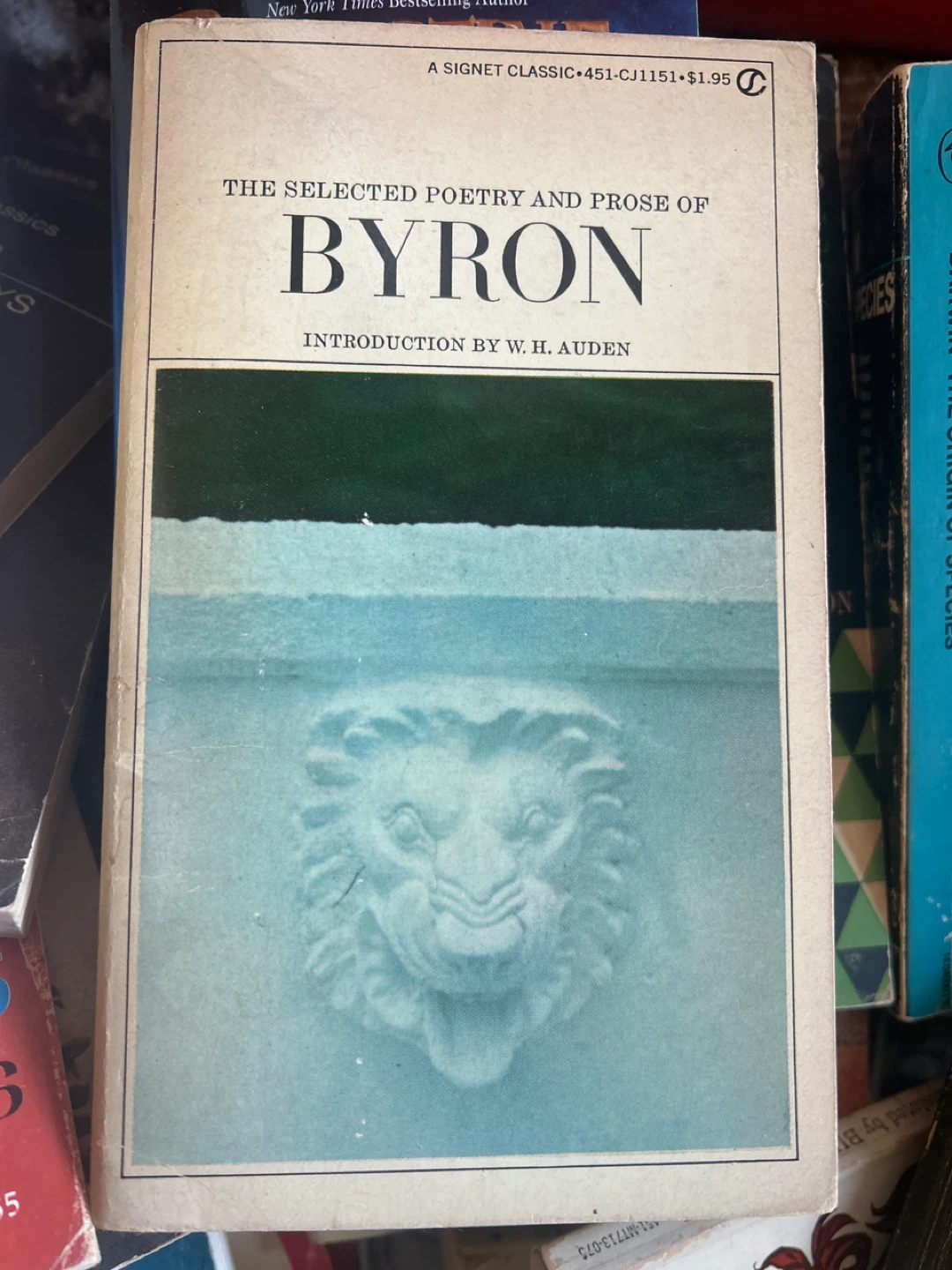 The Selected Poetry and Prose of Byron - Signet Classic