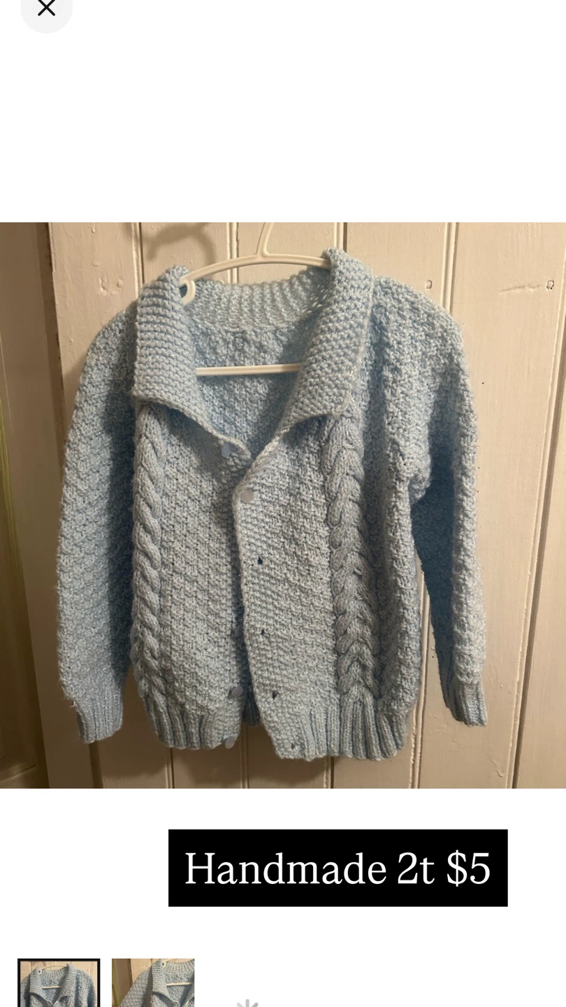 Kids knit cardigan - photo 3